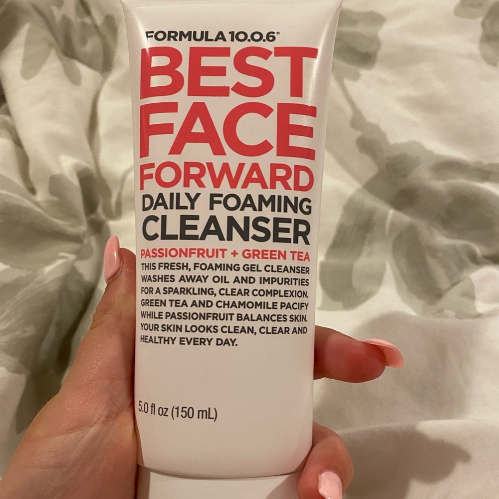 Best face forward foaming face wash